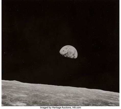 Earthrise, Apollo 8 by NASA on artnet