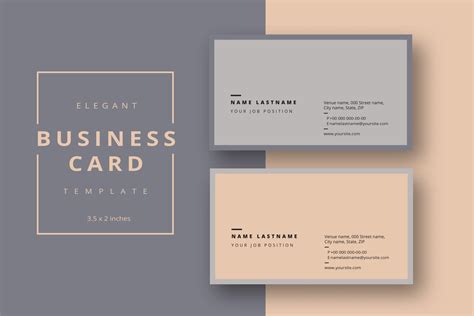 Free Business Cards Templates For Word - Toptemplate.my.id