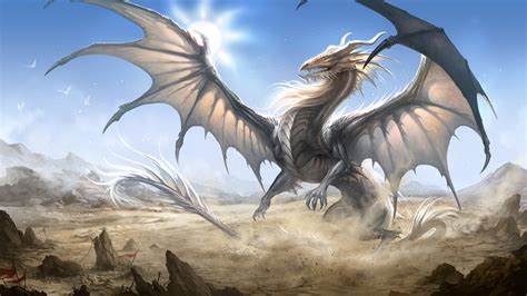 Fantasy Drachen HD Wallpaper by sandara