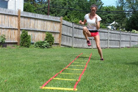 Agility Ladder Workout | Ladder workout, Soccer workouts, Agility workouts