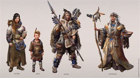 Horizon Zero Dawn Concept Art by Karakter Studio