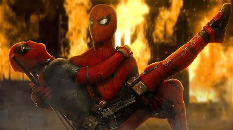 Deadpool Vs Spider-Man Wallpapers - Wallpaper Cave