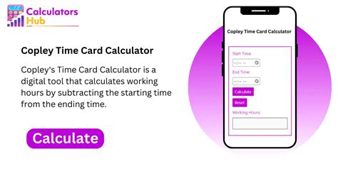 Copley Time Card Calculator Online