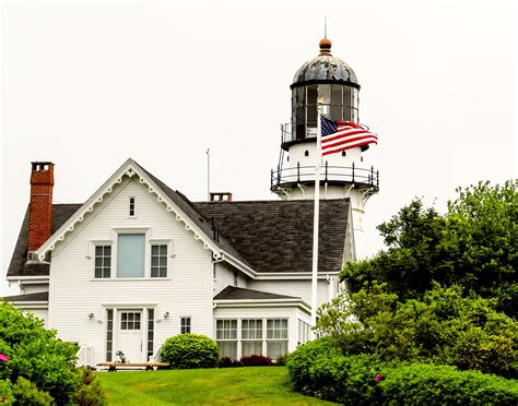 Cape Elizabeth Lighthouse - Two Lights - Cape Elizabeth, Maine ...