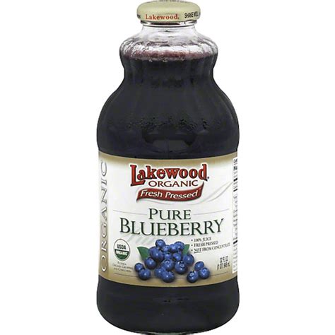 Lakewood Organic Juice, Blueberry, Pure | Shop | Superlo Foods