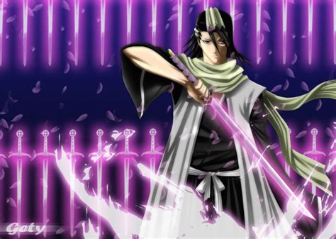 BLEACH, Bankai of Kuchiki Byakuya "Senbonzakura Kageyoshi" | Bleach ...