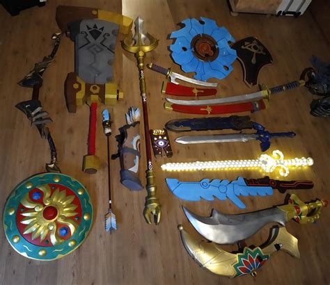 Legend of Zelda Fan Spent Two Years Recreating Breath of the Wild Weapons