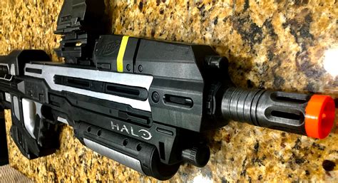 Nerf Halo MA40 ASSAULT RIFLE Motorized Dart Blaster Custom - Etsy