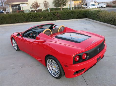 Sell used 2003 Ferrari 360 Spider convertible Low miles Low Reserve ...