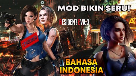 LIVE! Resident Evil 3 Remake Mod Bahasa Indonesia, Outfit, Sound, Skin ...