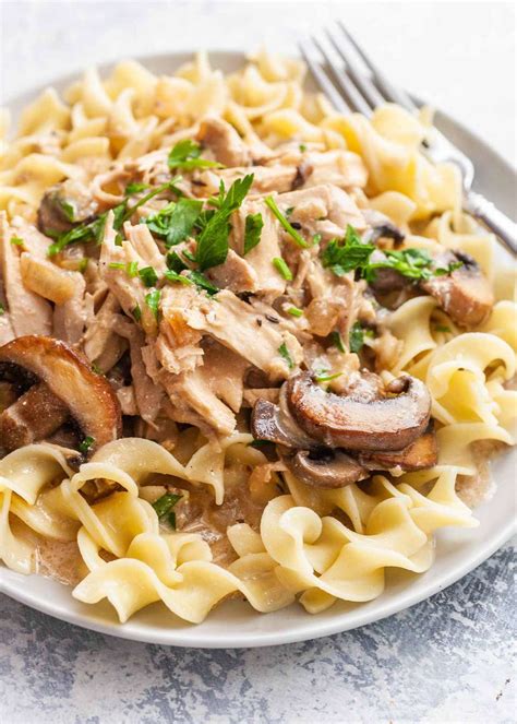 Rotisserie Chicken Stroganoff Recipe