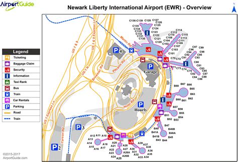 Newark Airport Map United Airlines