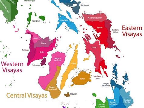 visayas map – Luzon