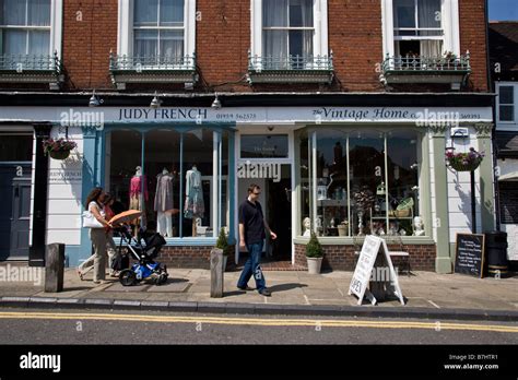 Shops Westerham Kent England UK Stock Photo - Alamy