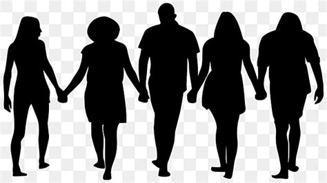 Group Of People Holding Hands Clipart