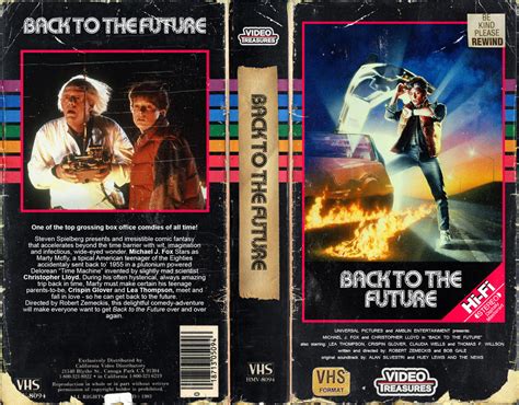 VHS Cover of Back to the Future by Loyalty-Human2511 on DeviantArt