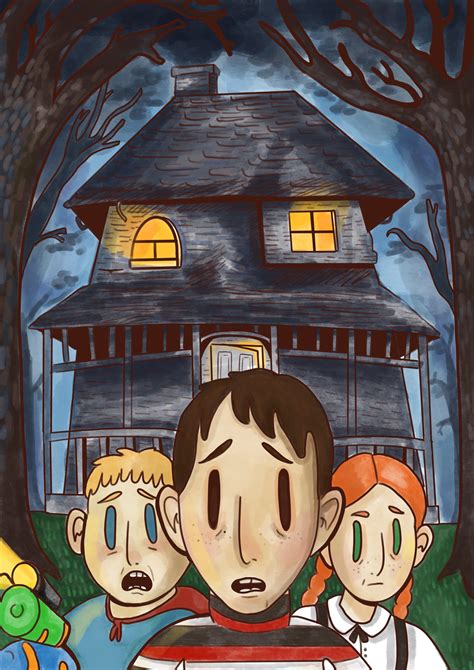 Monster house poster, by me : r/fanart