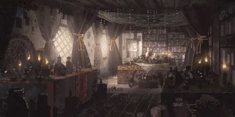 The Fortune Teller's Room. | Witch room, Concept art, Fantasy inspiration