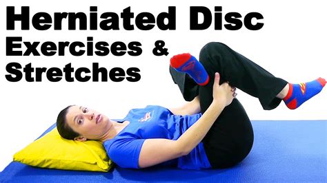 Herniated Disc Exercises & Stretches - Ask Doctor Jo - YouTube