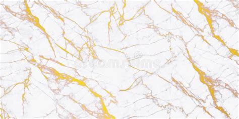 White And Golden Marble Texture For Background. Stock Photo - Image of ...