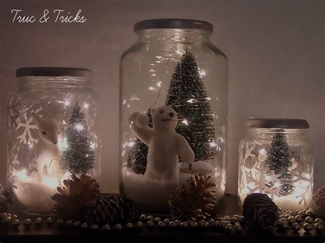 Déco de Noël DIY : Noël en bocal - Truc & Tricks