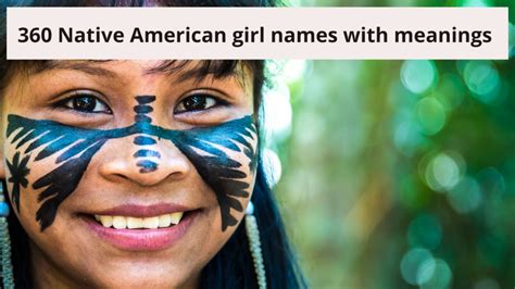 360 Native American girl names with meanings - To Be The Perfect Mother