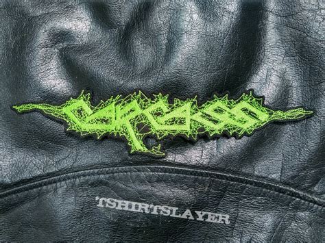 Carcass - Logo Backshape | TShirtSlayer TShirt and BattleJacket Gallery