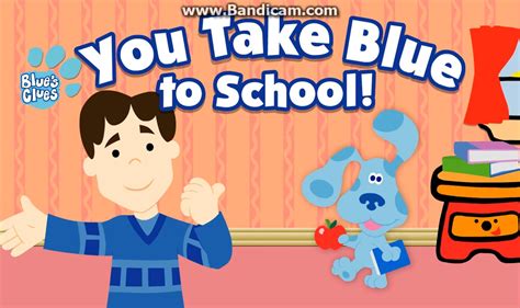 Blue's Clues: You Take Blue to School (Online Games) | Soundeffects ...