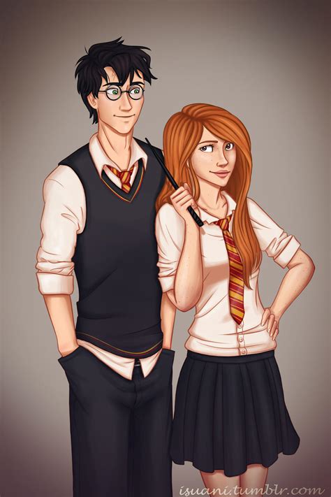 Harry and Ginny by Isuani on DeviantArt