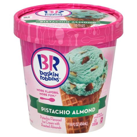 Baskin Robbins Pistachio Almond Ice Cream - Shop Ice cream at H-E-B