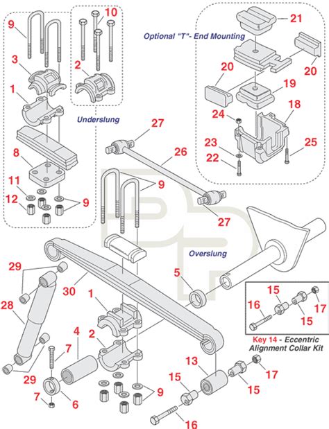 Mack- ST34 Taper Leaf Spring Rear Suspension