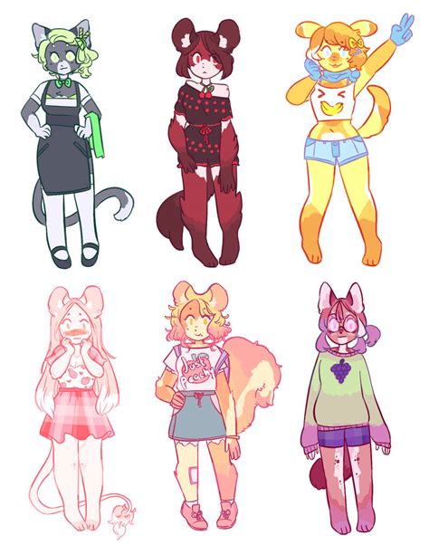 fruity furry adoptables! || CLOSED by flowerlesbian on DeviantArt