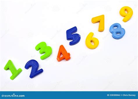 1,2,3,4,5,6,7,8,9 Numbers stock photo. Image of three - 23030066