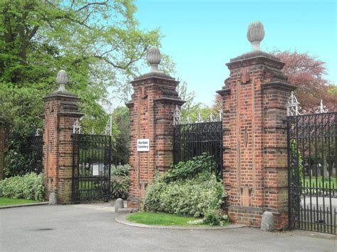 Views of Hammersmith New (Mortlake) Cemetery, London