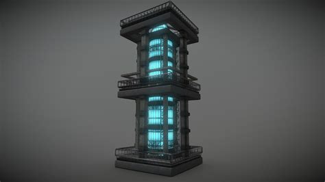 sci-fi building concept - Download Free 3D model by David06 [ef51819 ...