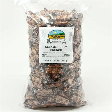 Sesame Honey Crunch 5 lb. [Joyva] - Bulk Nuts 4 You