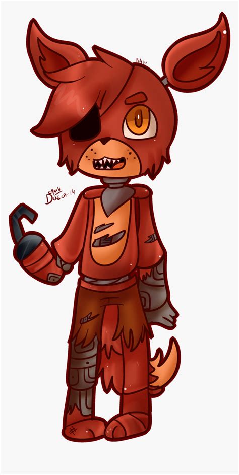 Fnaf 1 Foxy Cute , Png Download - Five Nights At Freddy's Kawaii Foxy ...