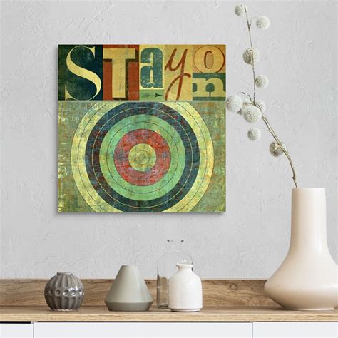 Stay on Target Wall Art, Canvas Prints, Framed Prints, Wall Peels ...