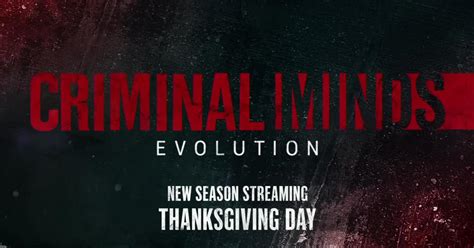 "Criminal Minds: Evolution" premieres Thanksgiving Day on Paramount+ ...