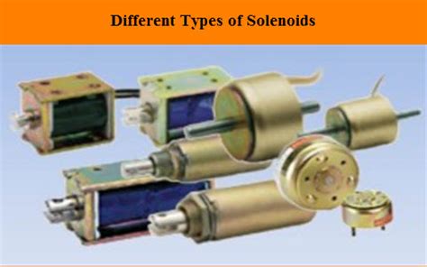 What is a Solenoid - Types, Working Principle and Its Applications