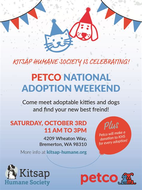 Kitsap Humane Society Petco National Adoption Weekend