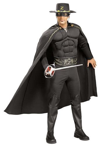 Adult Zorro Costume - Mask of Zorro Halloween Costumes