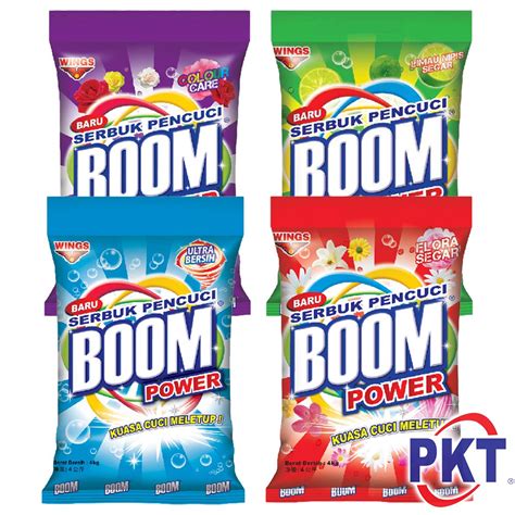 BOOM DETERGENT POWDER 4KG | Shopee Malaysia