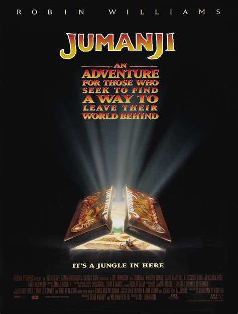 Jumanji (1995) Poster - Jumanji Photo (40536727) - Fanpop