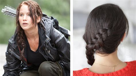 How to: Katniss Everdeen Braid - Dutch Braid - YouTube