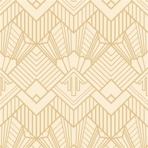 Art Deco Wallpaper Unique Schol Art Deco Geometric - Gold Art Deco ...