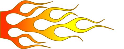 Racing Flame Vector Image - Hot Rod Flames Clip Art - Png Download ...