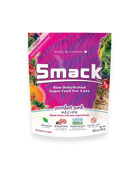 SMACK FOR CATS PURRFECT PORK 250G - Back To The Bone