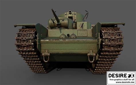 Desire FX 3d models | Soviet Heavy Tank T-35 3D model