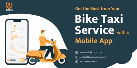 Get the Most from Your Bike Taxi Service with a Mobile App - Uplogic ...